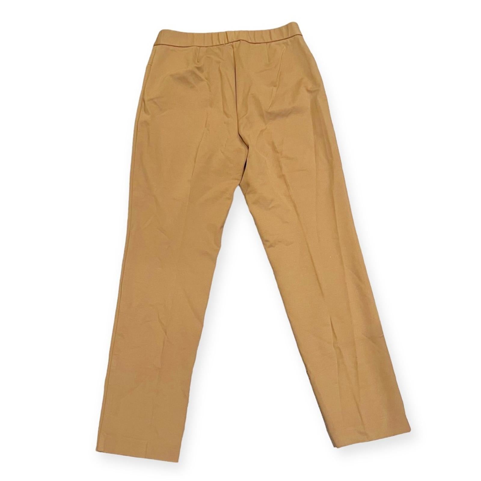 NEW J.Jill Ponte Slim Leg Pull On Pants, Camel Size Small New w/Tag Retail $89