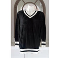n:Philanthropy Sweatshirt in Black & White EXCELLENT!
