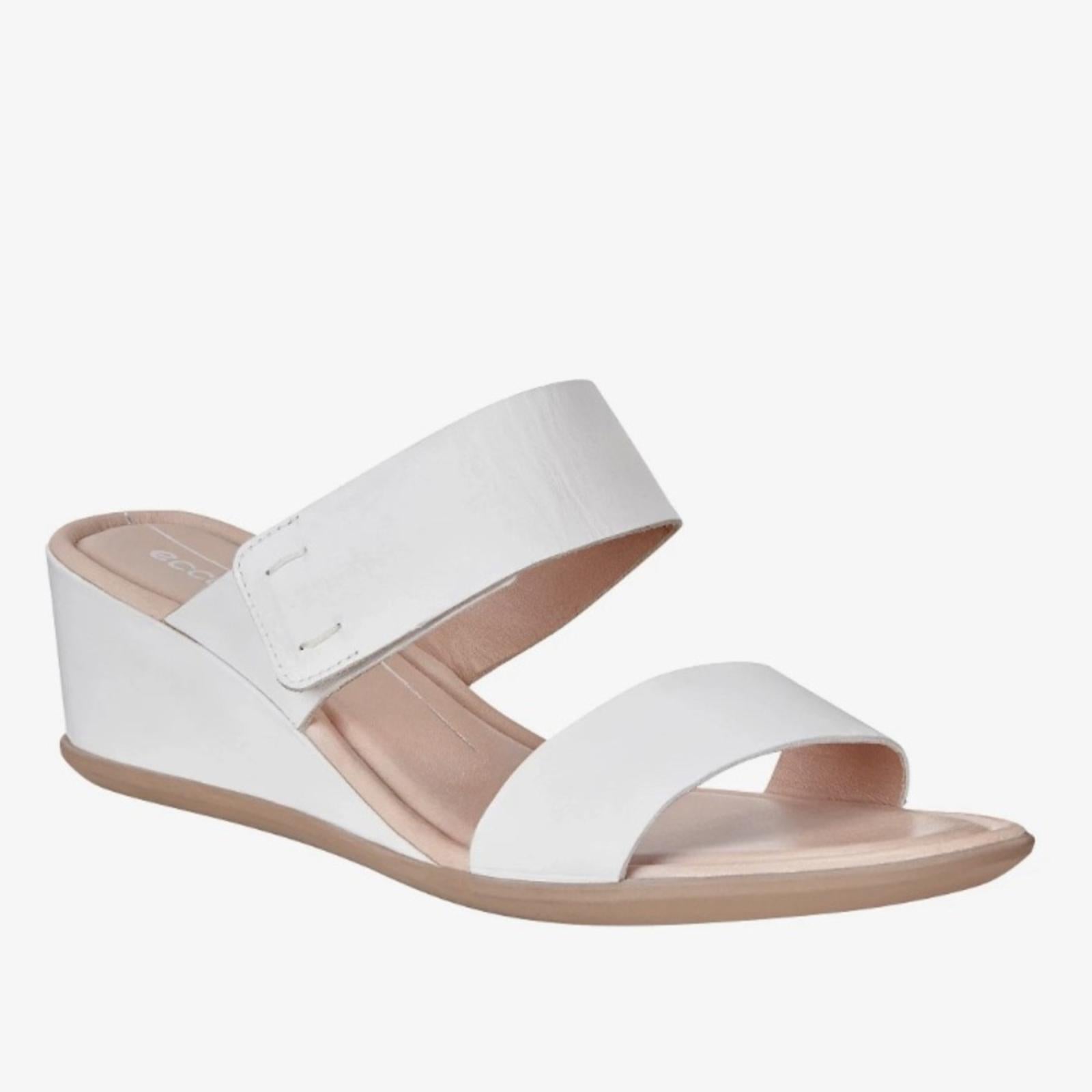 ECCO Shape 35 Wedge 2-Strap Sandals, Size EU 41 | US 10-10.5 NEW in Box $150
