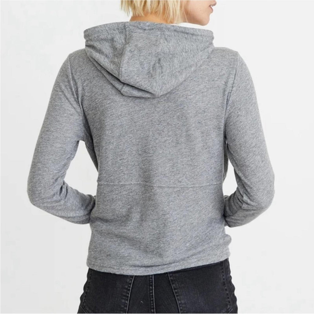 NEW Marine Layer Double Knit Hoodie w/Drawstring in Grey, Size M EXCELLENT!