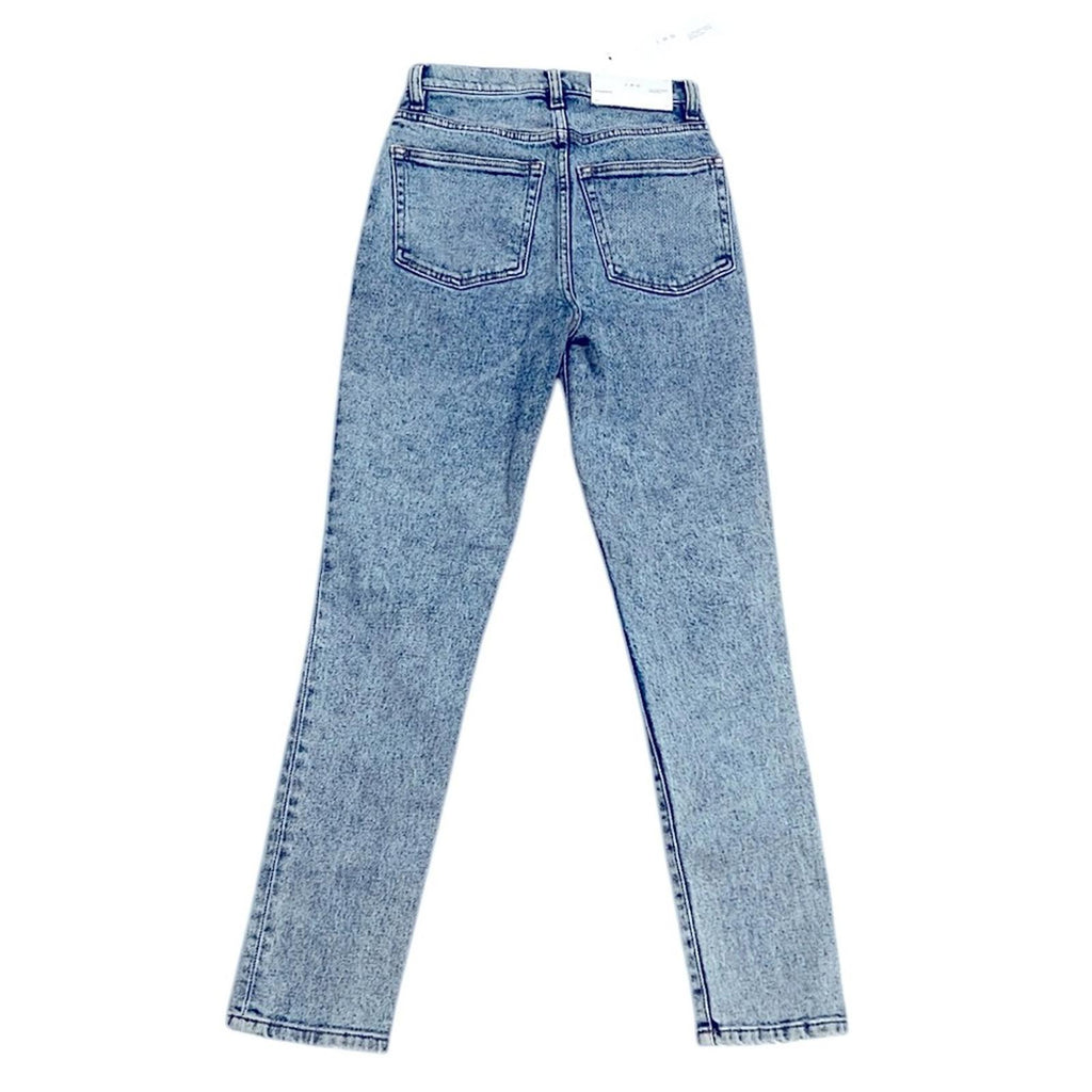 IRO Oilie High-Rise Skinny Jeans in Light Denim Acid Wash Size 24 New w/Tag $380