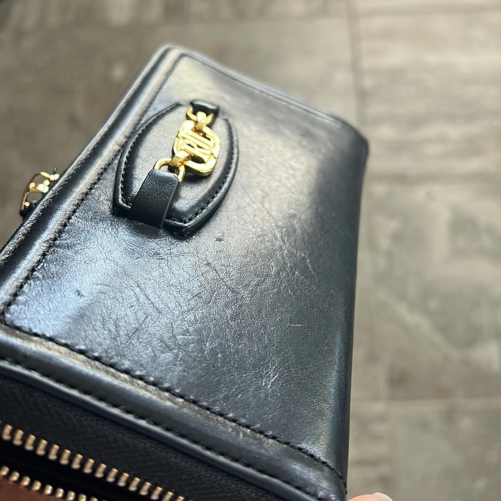 Ralph Lauren Leather Continental Wallet in Black, New w/Tag Retail $150 SOLD OUT