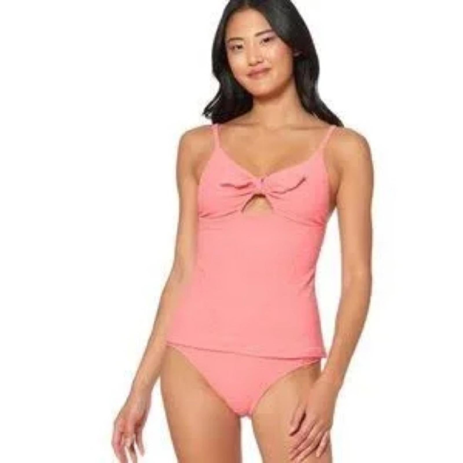 NEW Jessica Simpson Shirred Hipster Bikini Swim Bottom Size XL New w/Tag $44