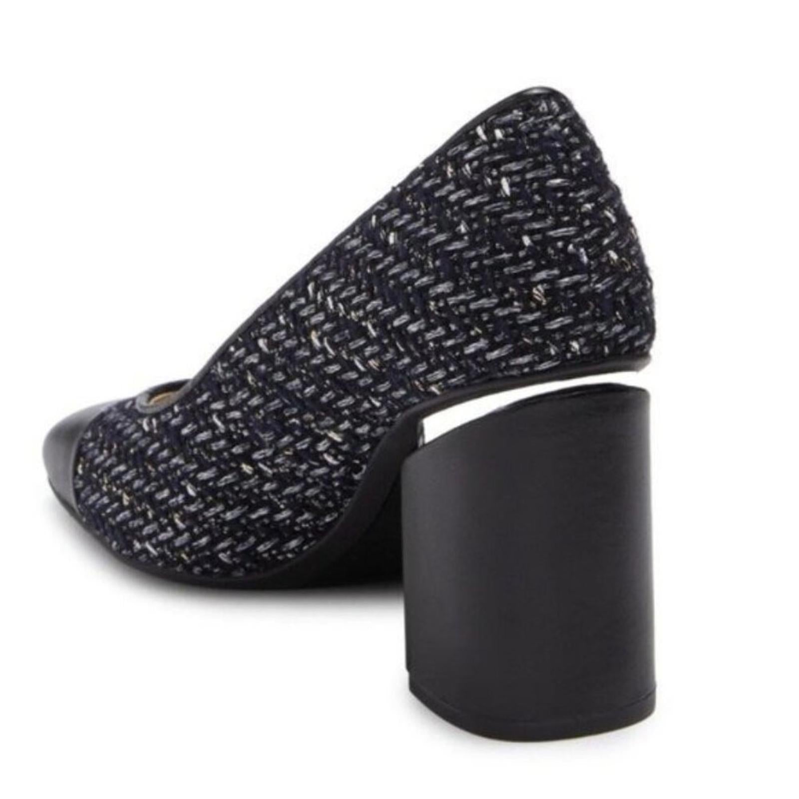 NEW Franco Sarto Roller Knit Square-Toe Pumps, Size 7.5 New w/o Box