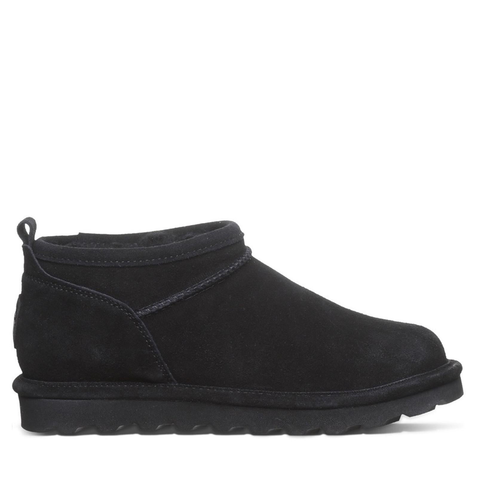 BearPaw Super Shorty Booties in Black, NWT, Size 7