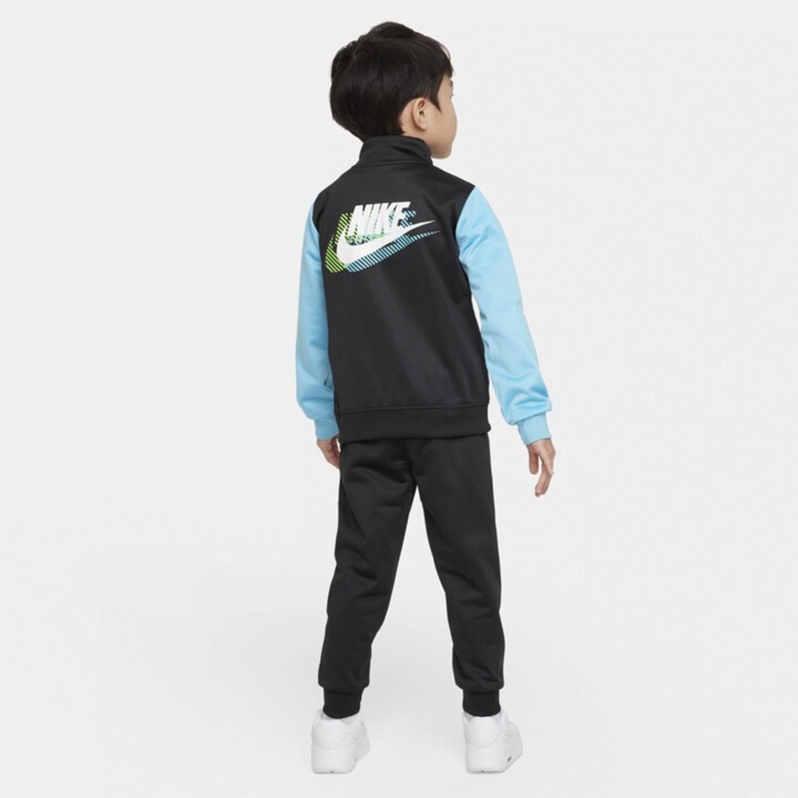 Nike Active Joy Tricot Set Toddler Tracksuit in Black, Size 12 Months, NEW w/Tag
