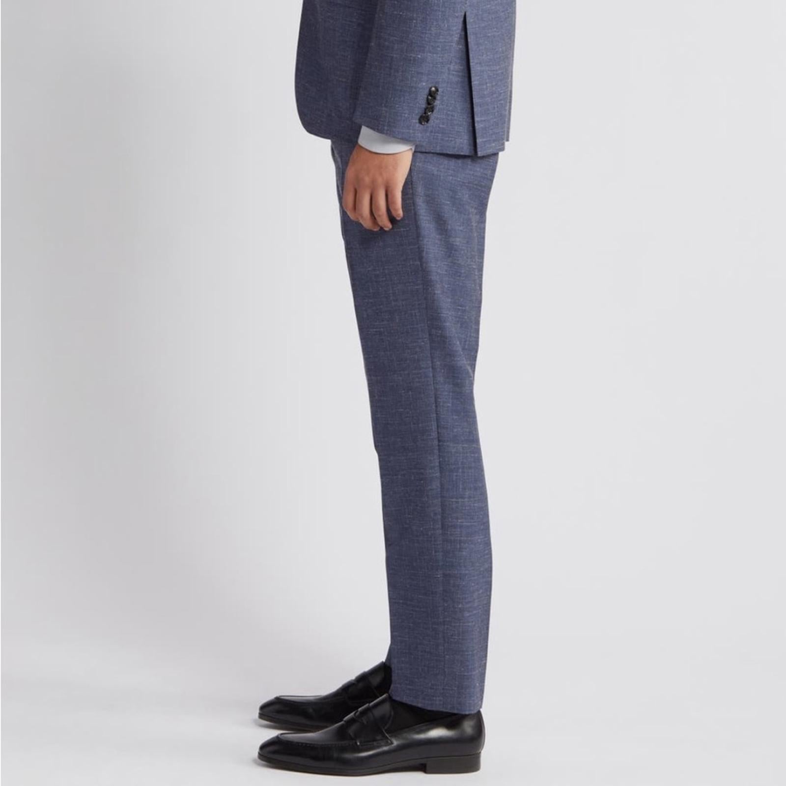 NEW Ted Baker London Karl Slim Fit Dress Pants, Mid Blue Size 29R New w/o Tag