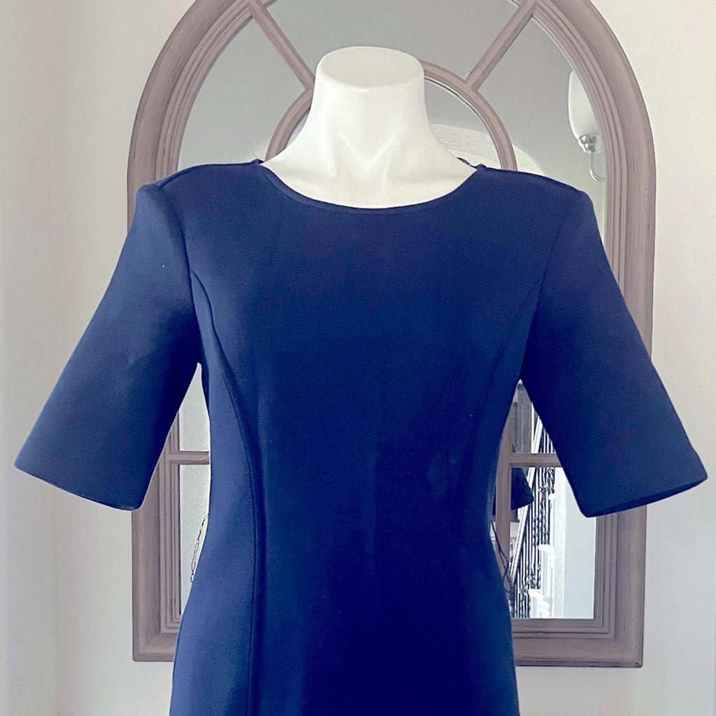 Lauren Ralph Lauren A-Line Navy Dress, Size Small New w/Tag, Retail $145