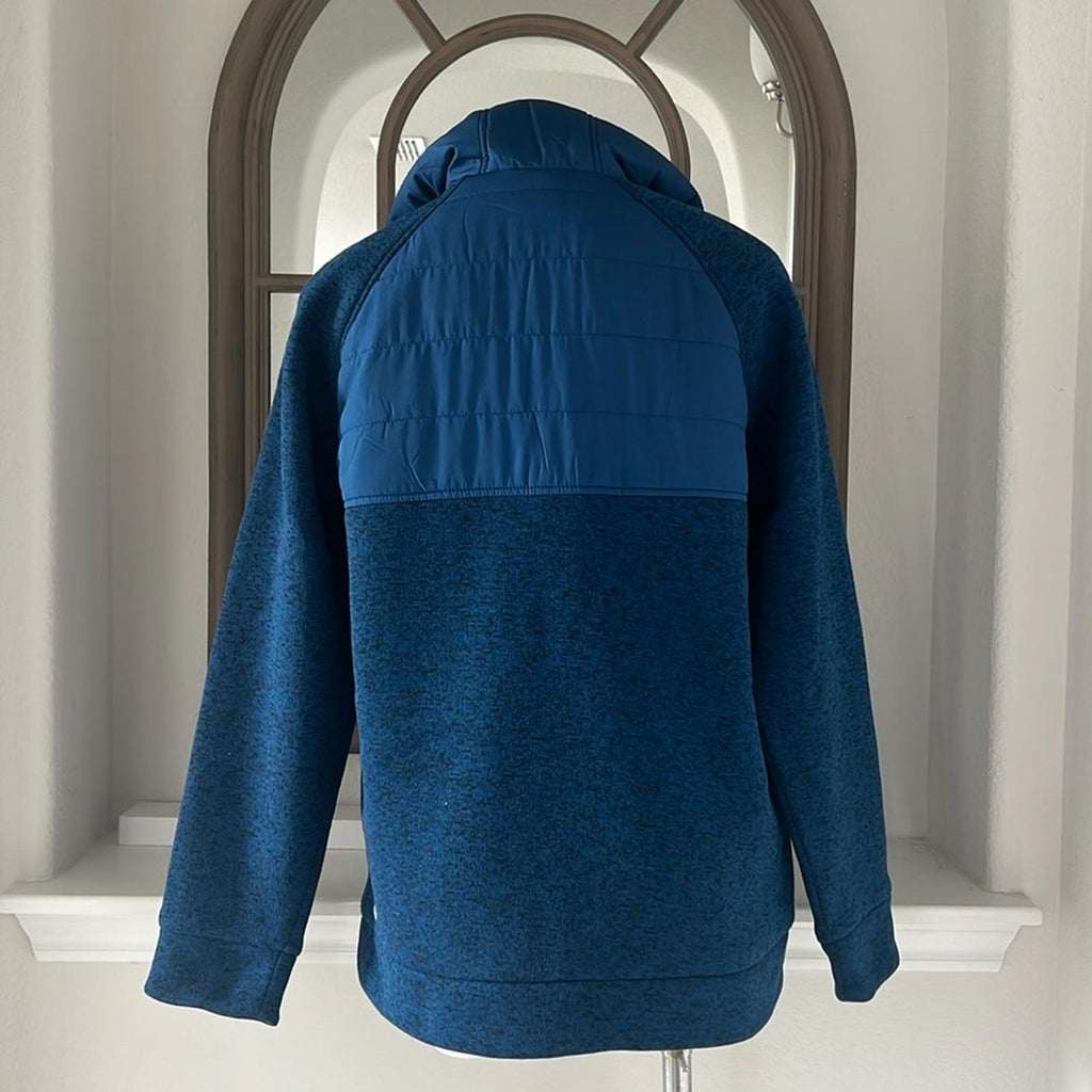 NEW Zella Hybrid Puffer Jacket in Blue, Men’s Size S New w/o Tag, Retail $129