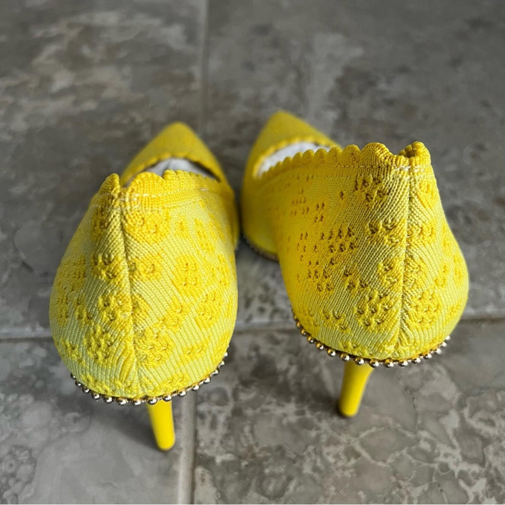 Coach Waverly Knit Buttercup Pumps, Size 8.5, New in Box (SOLD OUT)
