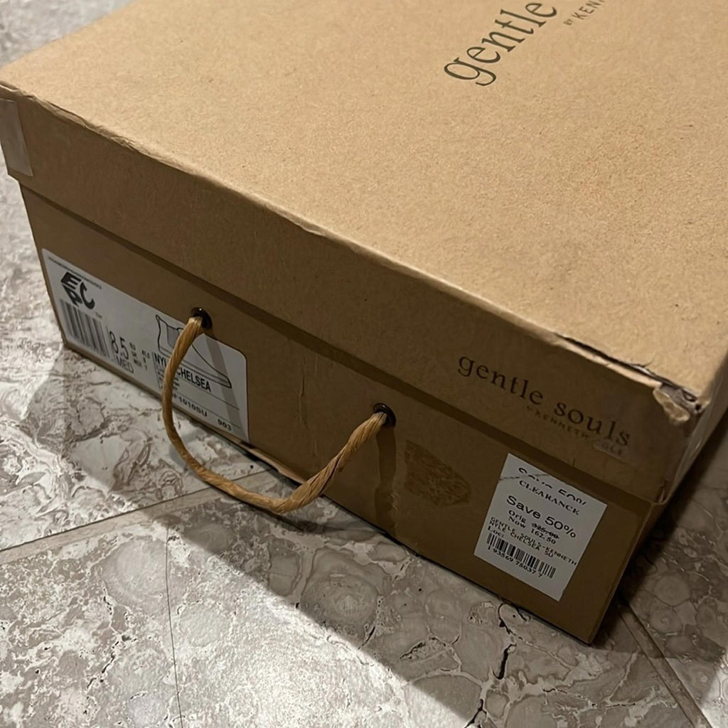 Gentle Souls Men's Nyle Chelsea Sneaker Boots in Luggage Size 8.5 EXCELLENT $325