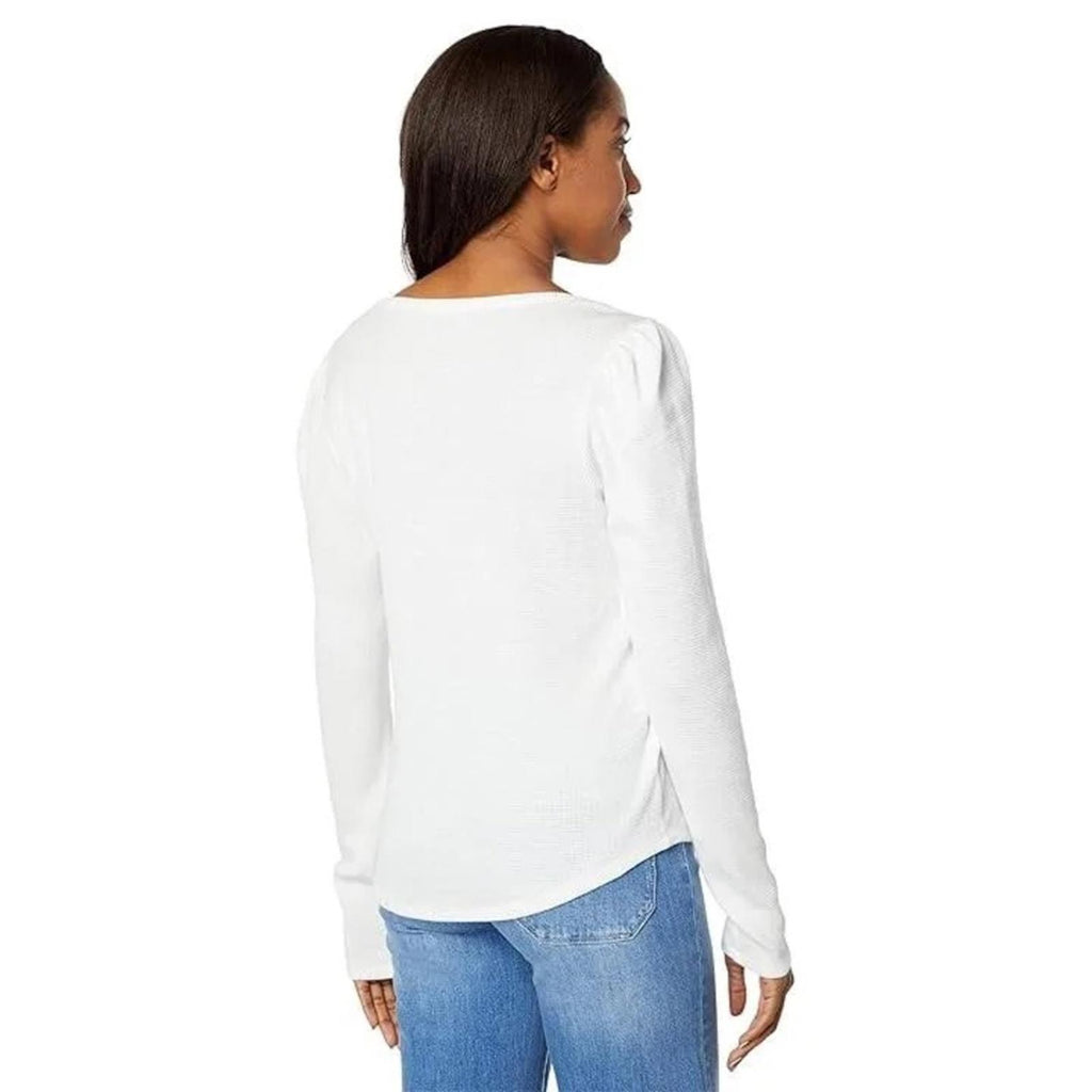Paige Daniella White Long Sleeve Top, Size XL NWT