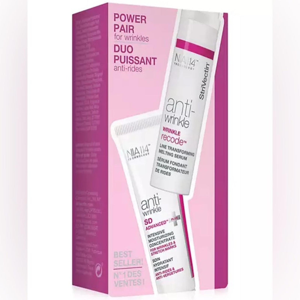 STRIVECTIN 2-Piece Power Pair For Wrinkles Set, New in Box