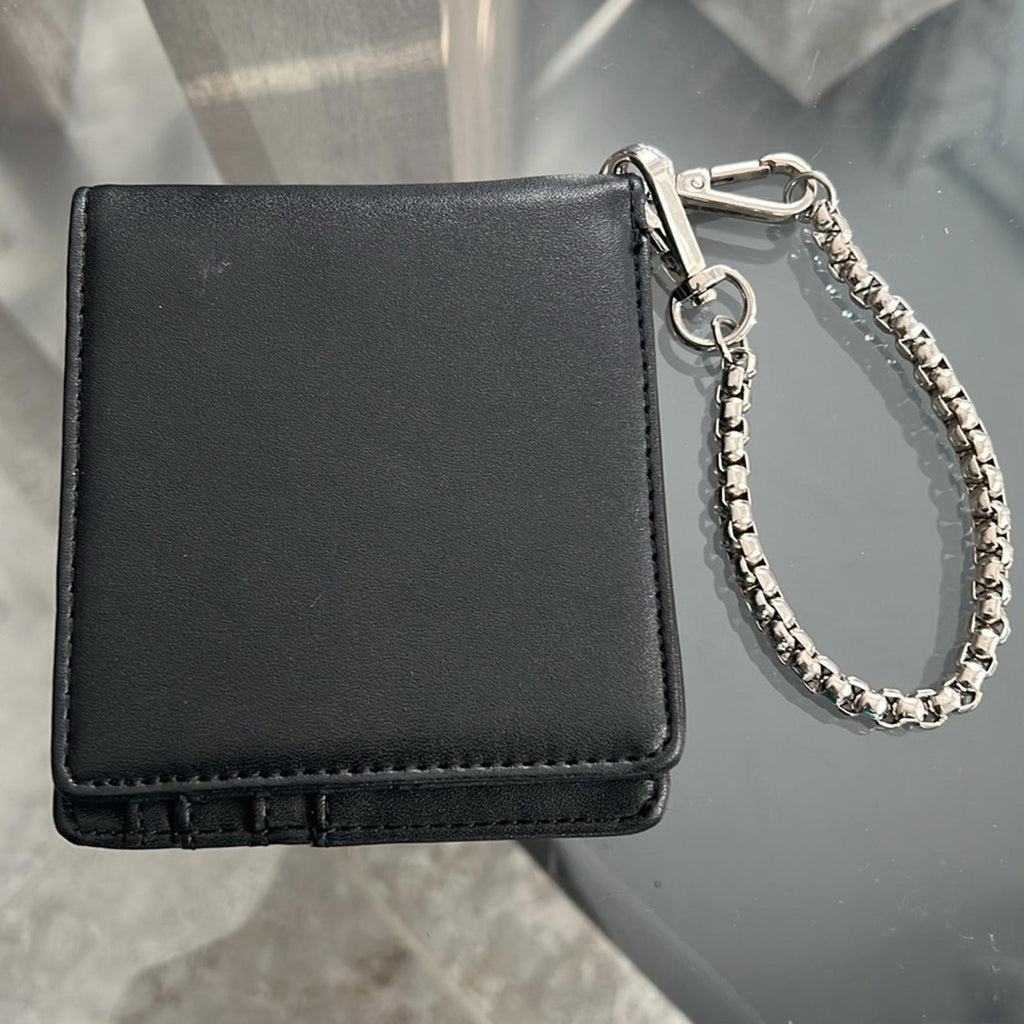 NEW Disney Captain Hook Bi-Fold Wallet for in Black, 9”X5” New without Tag