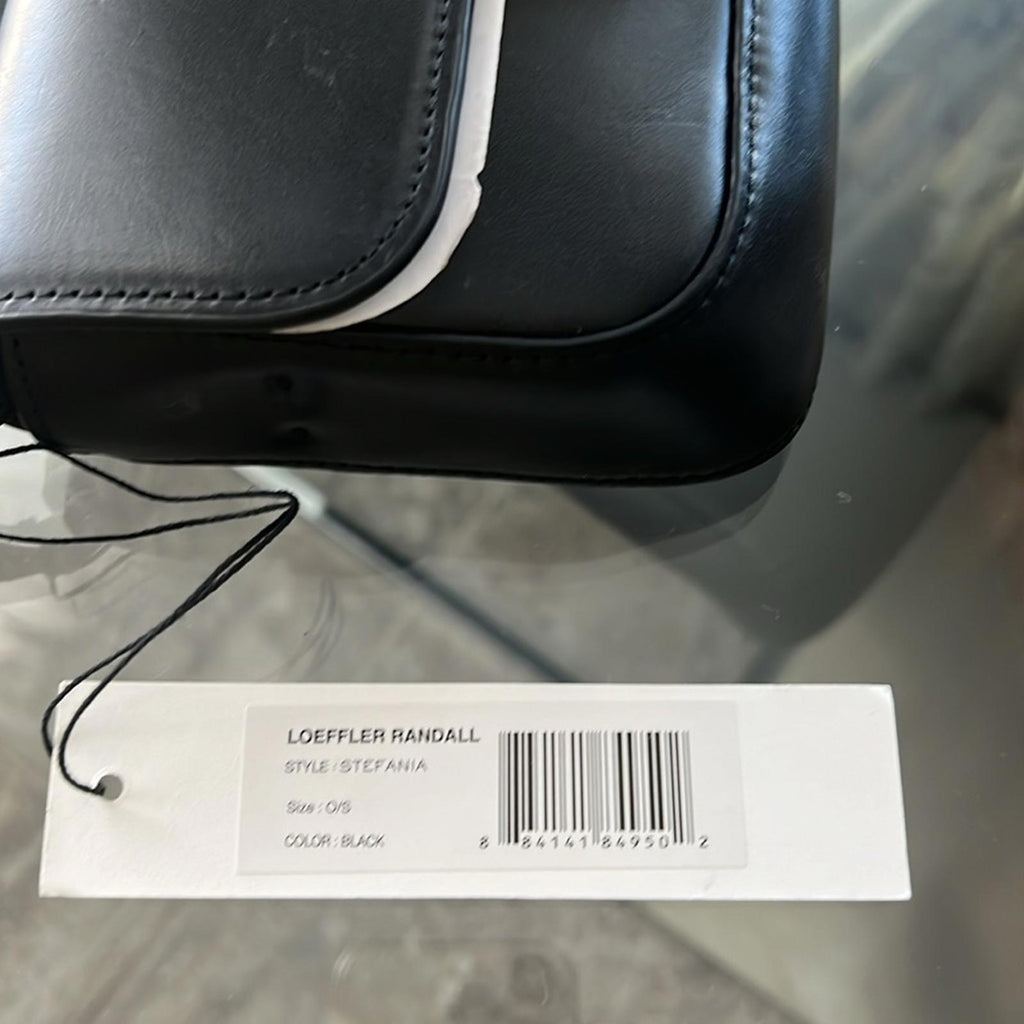 Loeffler Randall x Revolve Stefania Baguette Bag in Black NWT
