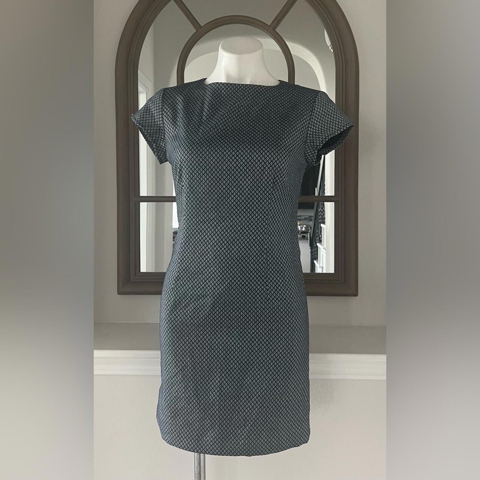 Piplette by Alice Ritter Geometric Print SS Mini Dress, Size M EXCELLENT!