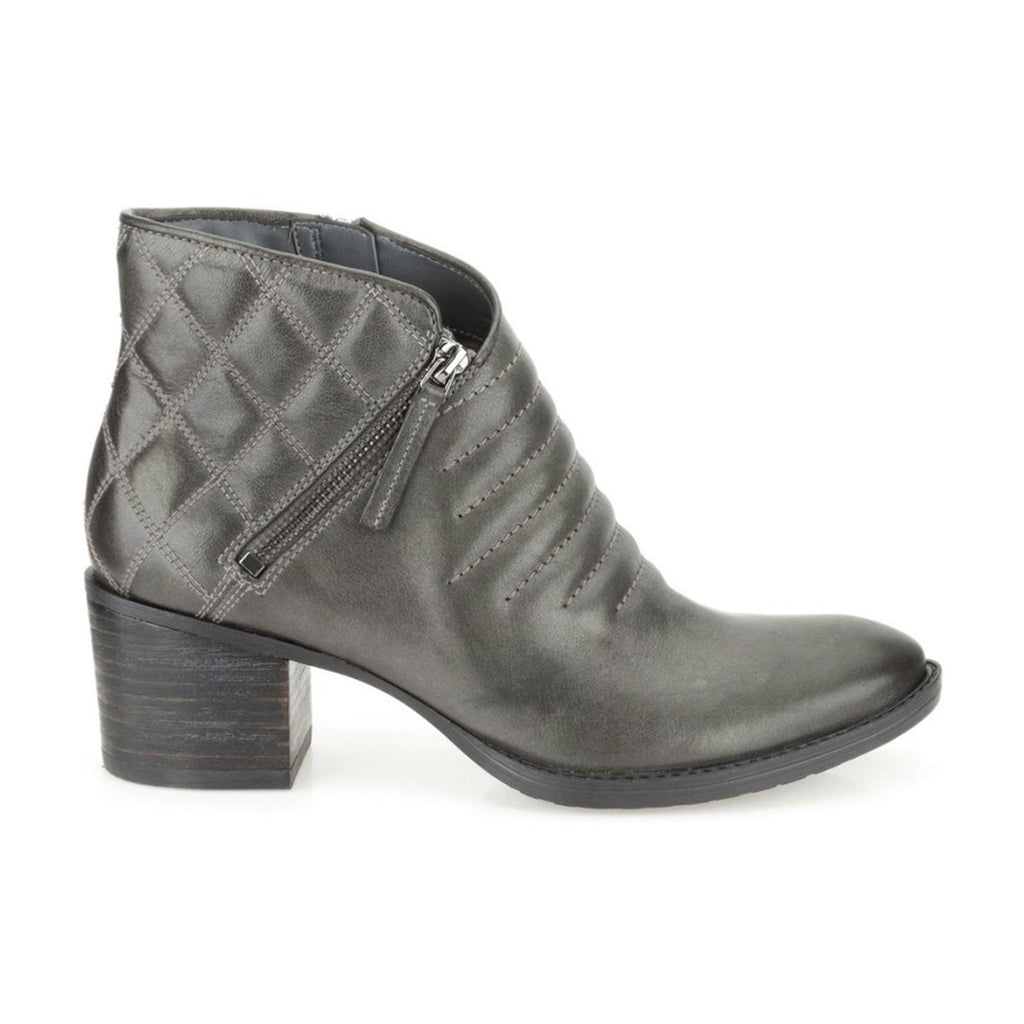 NEW Clarks Movie Retro Boots Dark Grey Leather, Size UK 6.5D, US 9M Retail $180