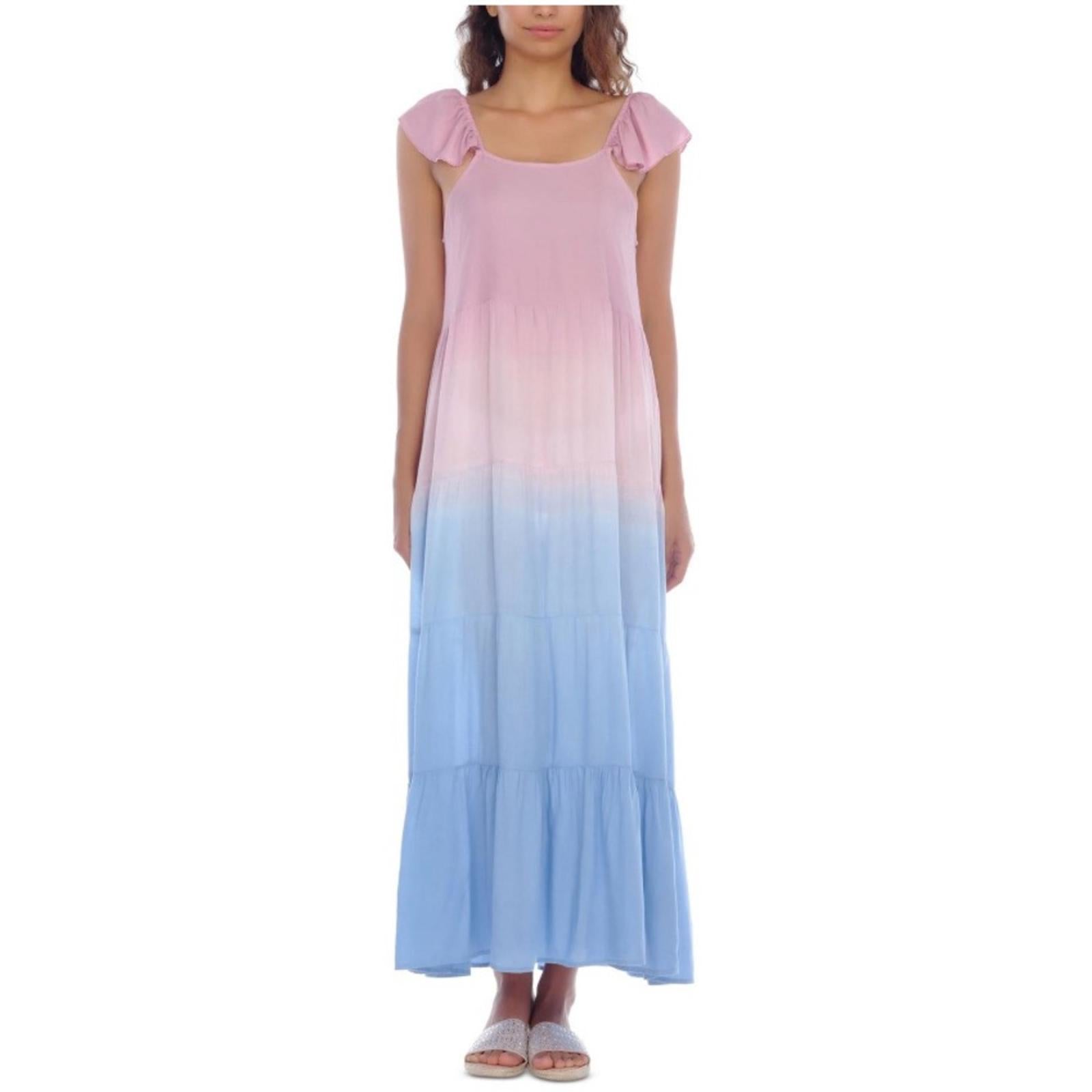 Raviya Ombré Maxi Off-The-Shoulder Dress Swim Cover-Up Size XL NEW w/Tag