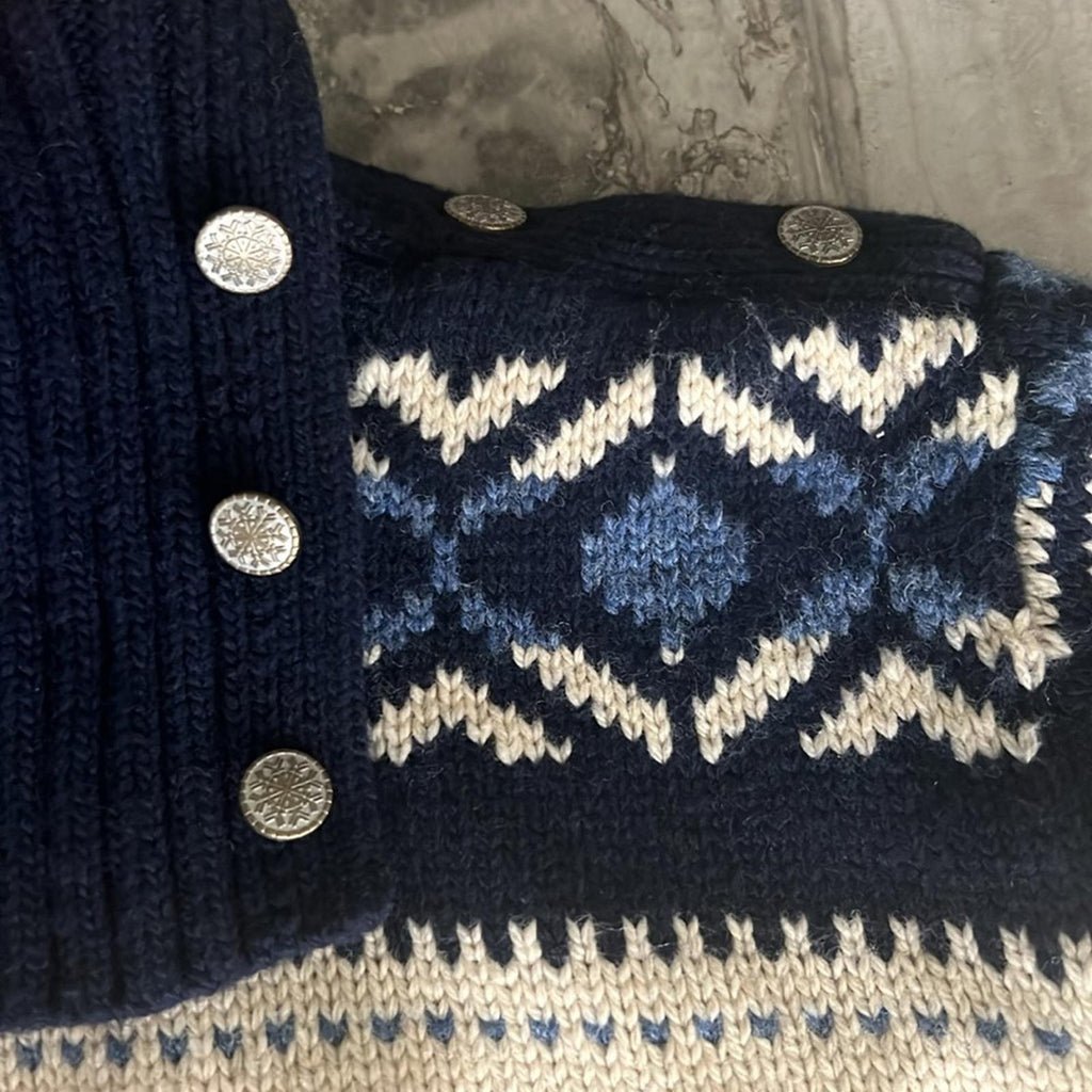 Polo Ralph Lauren Fair Isle Wool-Blend Turtleneck Sweater, Size L(12-14) NWT