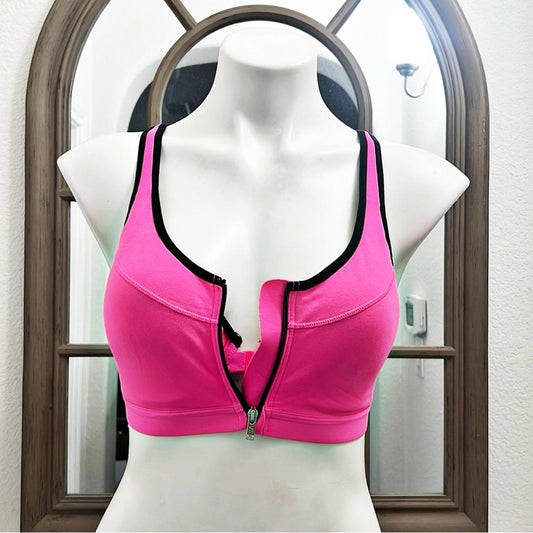 VSX Victoria’s Secret Sport Bra w/Front-Closure in Pink, Size 34C EXCELLENT!