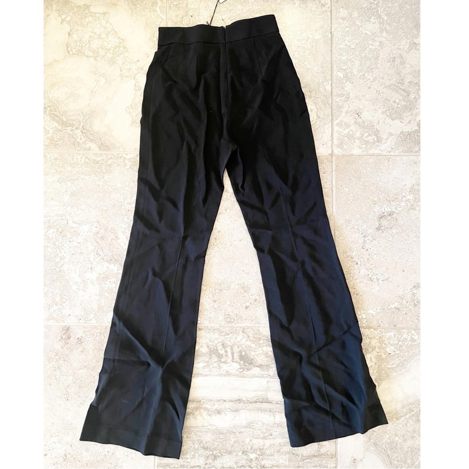 Et Ochs Adrian Fit and Flare Pants in Black, Size 4 New w/Tag, Retail $795