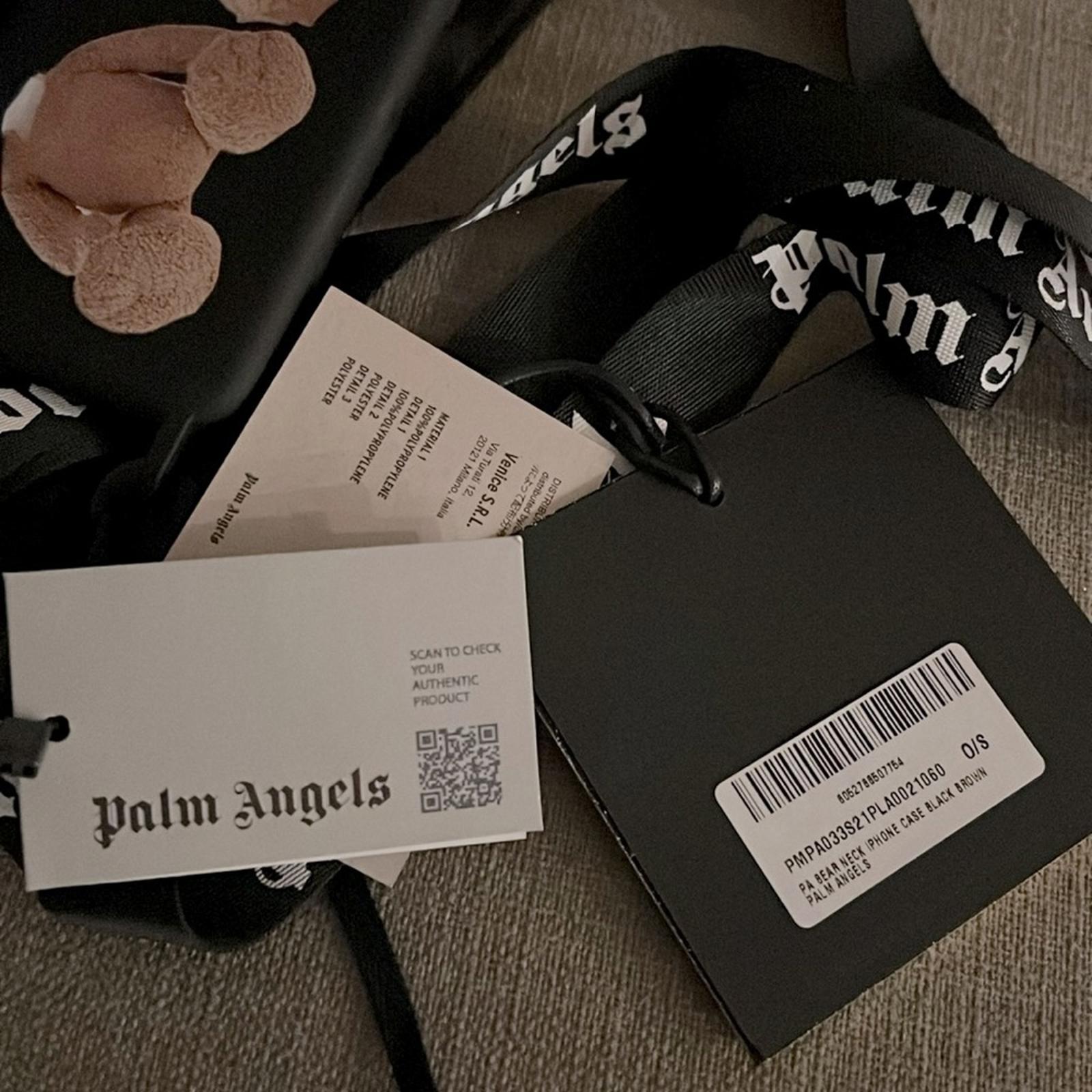 Palm Angels Teddy Bear iPhone 11 Pro Neck Case, New w/Tag