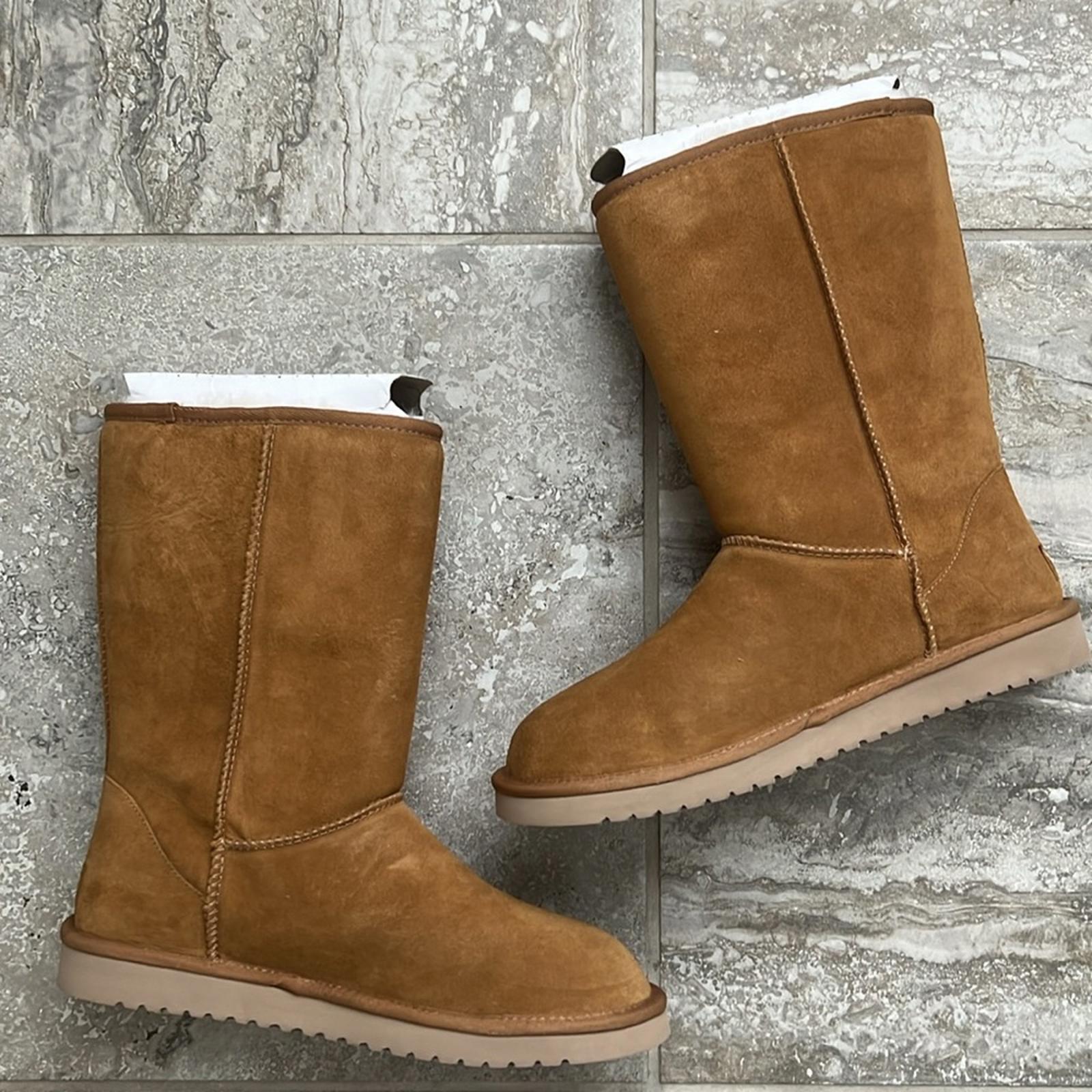 UGG’s Koolaburra KOOLA Tall Boots in Chestnut, Size 11 Wide New in Box