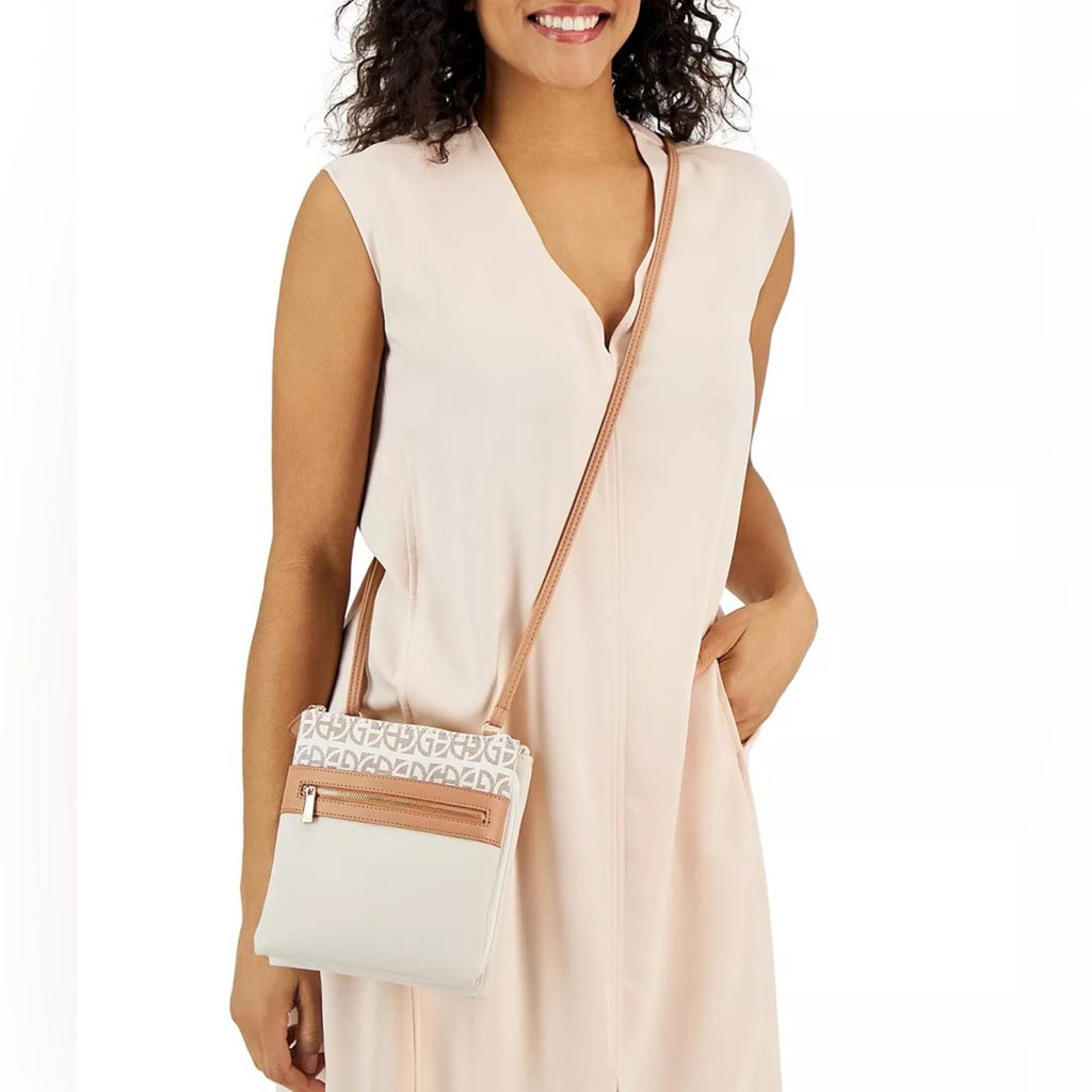 NEW Giani Bernini Dasher Signature Monogram Colorblock Mini Crossbody,