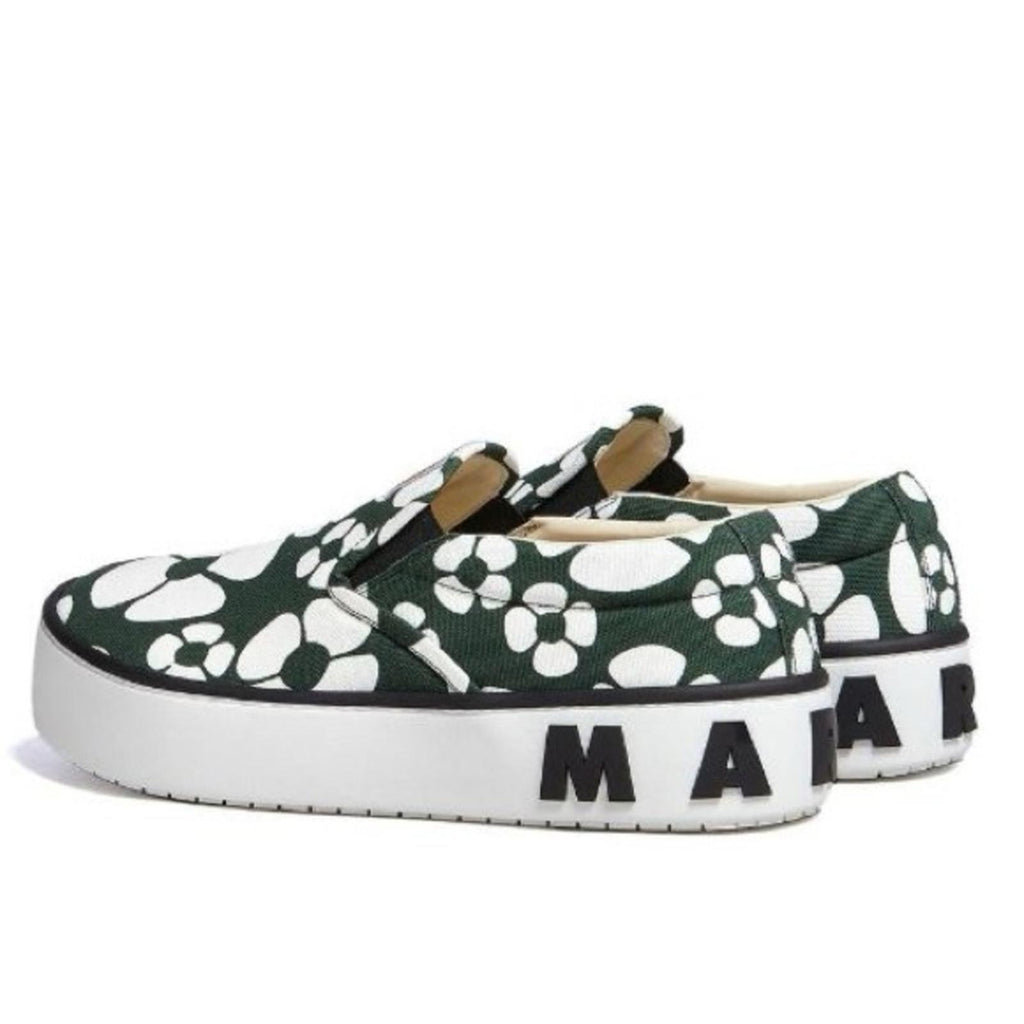 Marni X Carhartt Floral Low-Cut Slip-On Sneakers, Size EU44 US11 New w/DustBag
