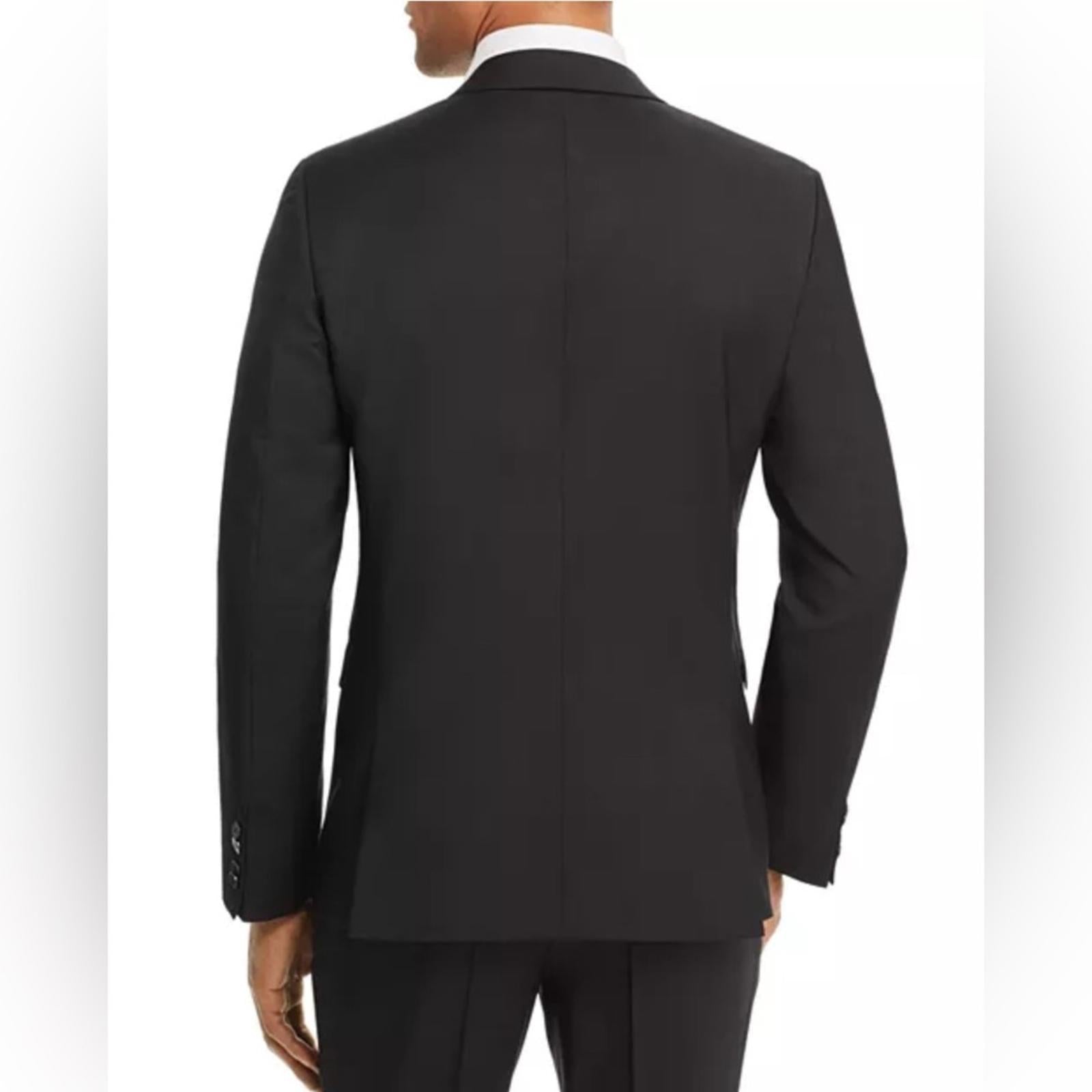 HUGO Aldons Blue Basic Suit Slim Fit Jacket, Size 44 L NEW w/Tag $398