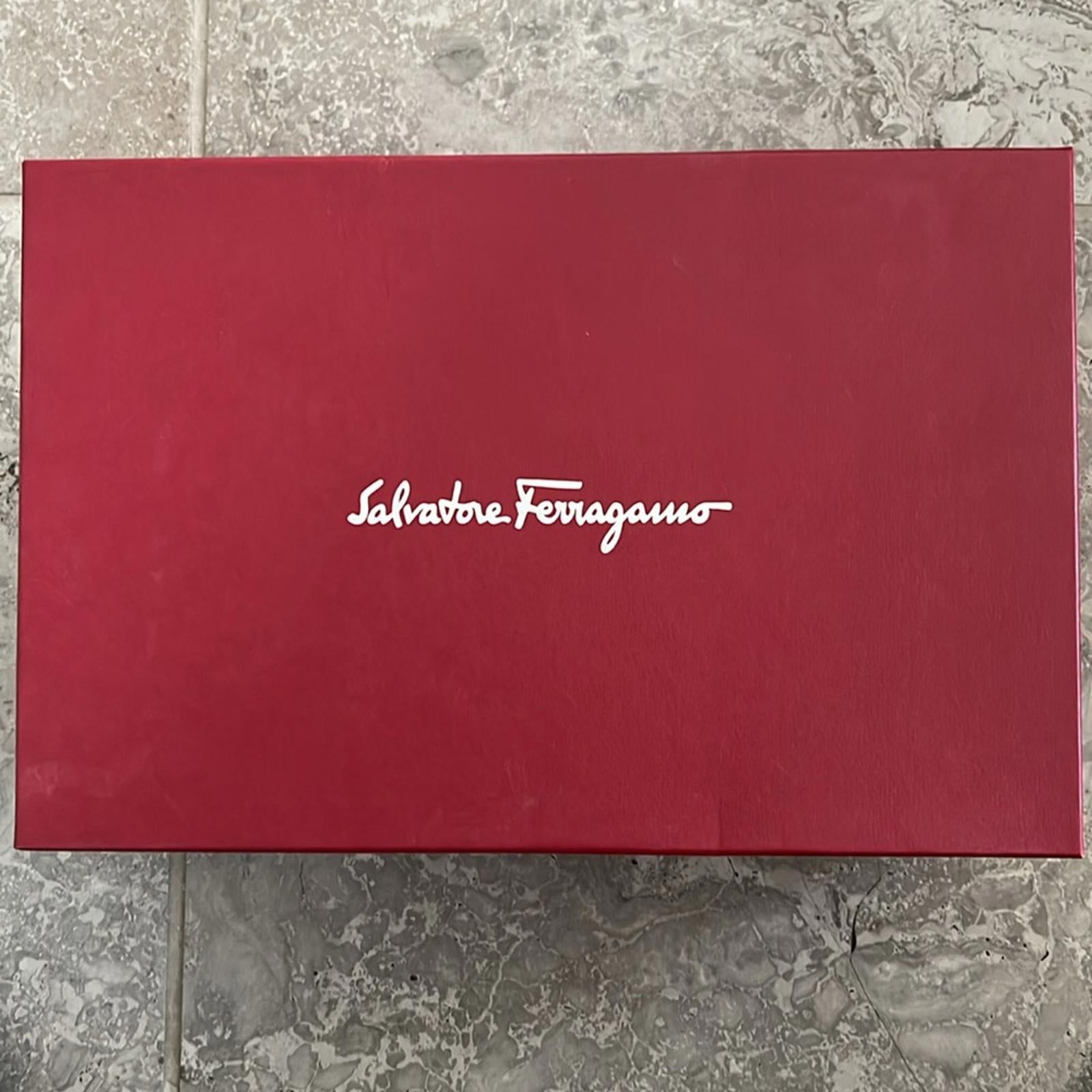 NEW Salvatore Ferragamo Ellas X5 Evening Woven Heels, Clogs Size 6 Retail $1,050