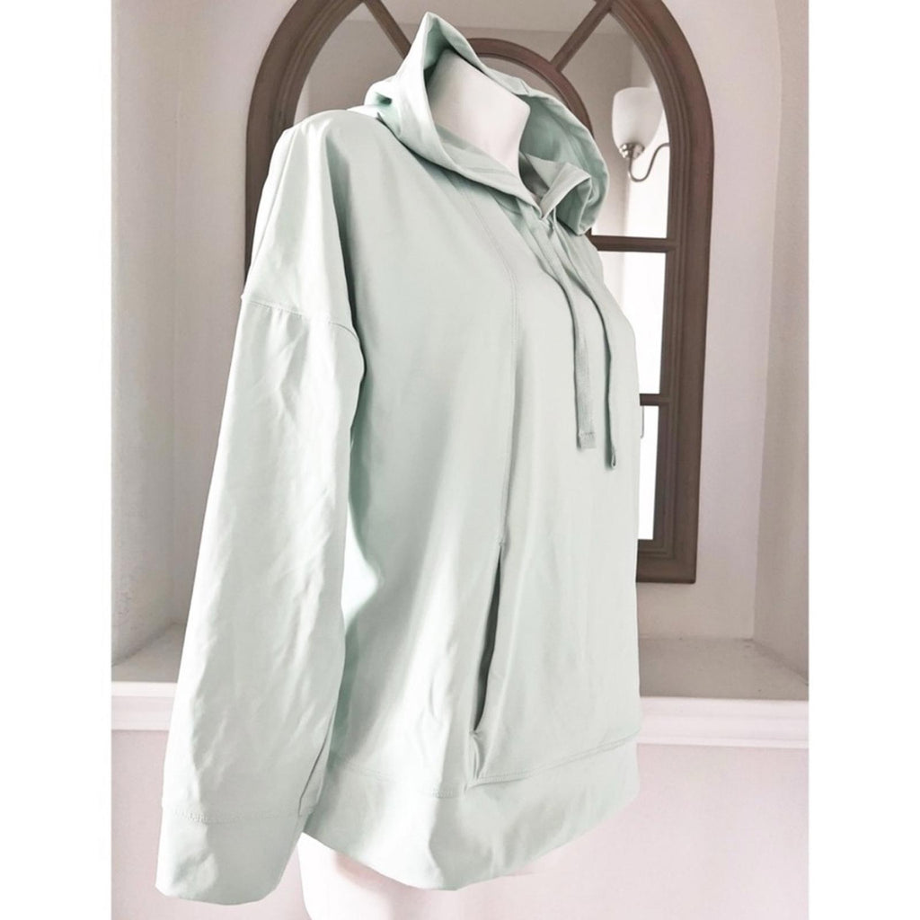 ID Ideology Techy Drawstring-Hood Hoodie in Mint Wash, Plus Size 3X New w/Tag
