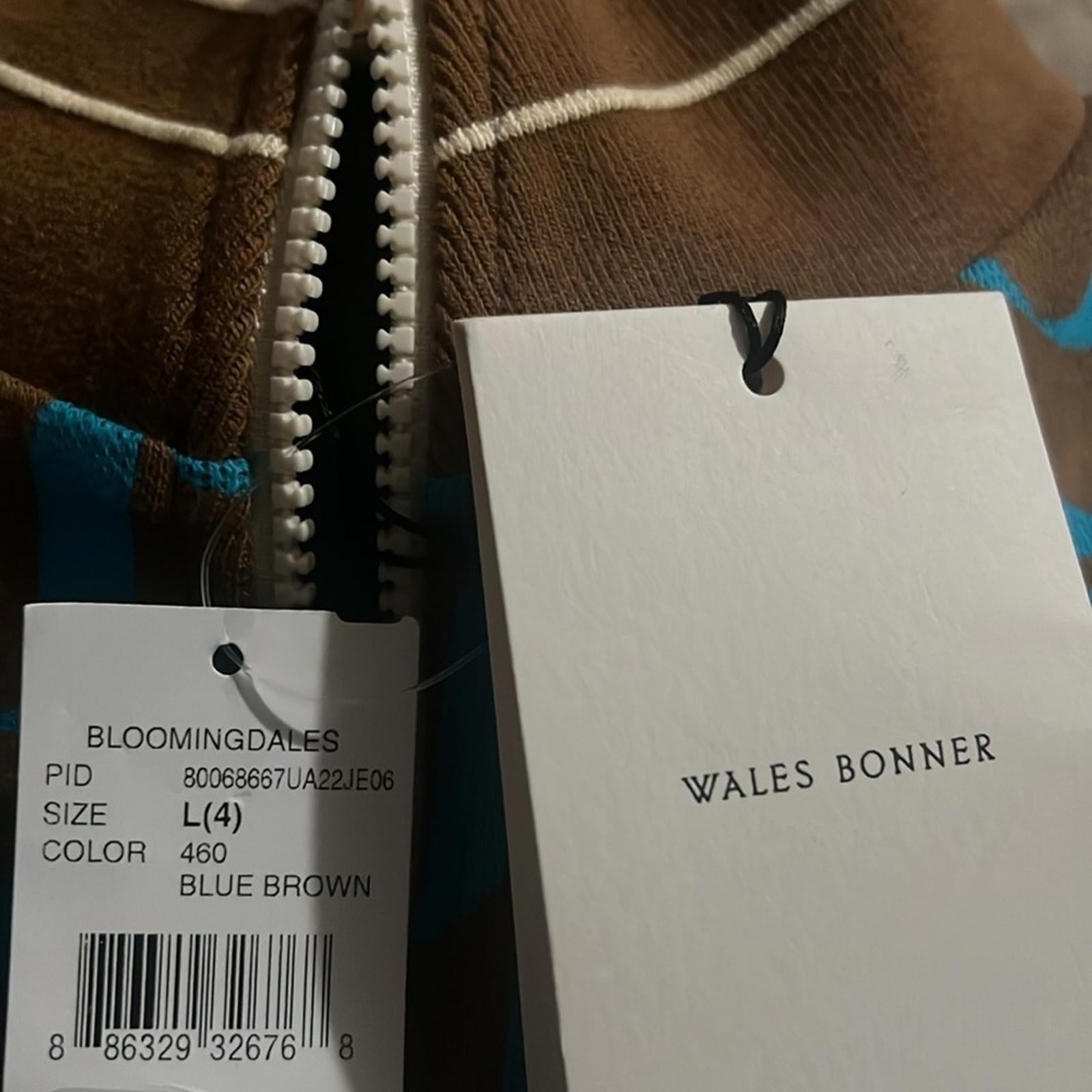 Wales Bonner Symphony Track Top, Size 4 New w/Tag $735