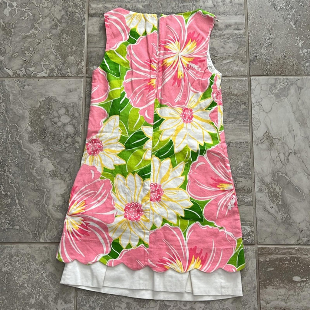 Lily Pulitzer Havana Good Time Pink Florida Dress, Size 2, Excellent!