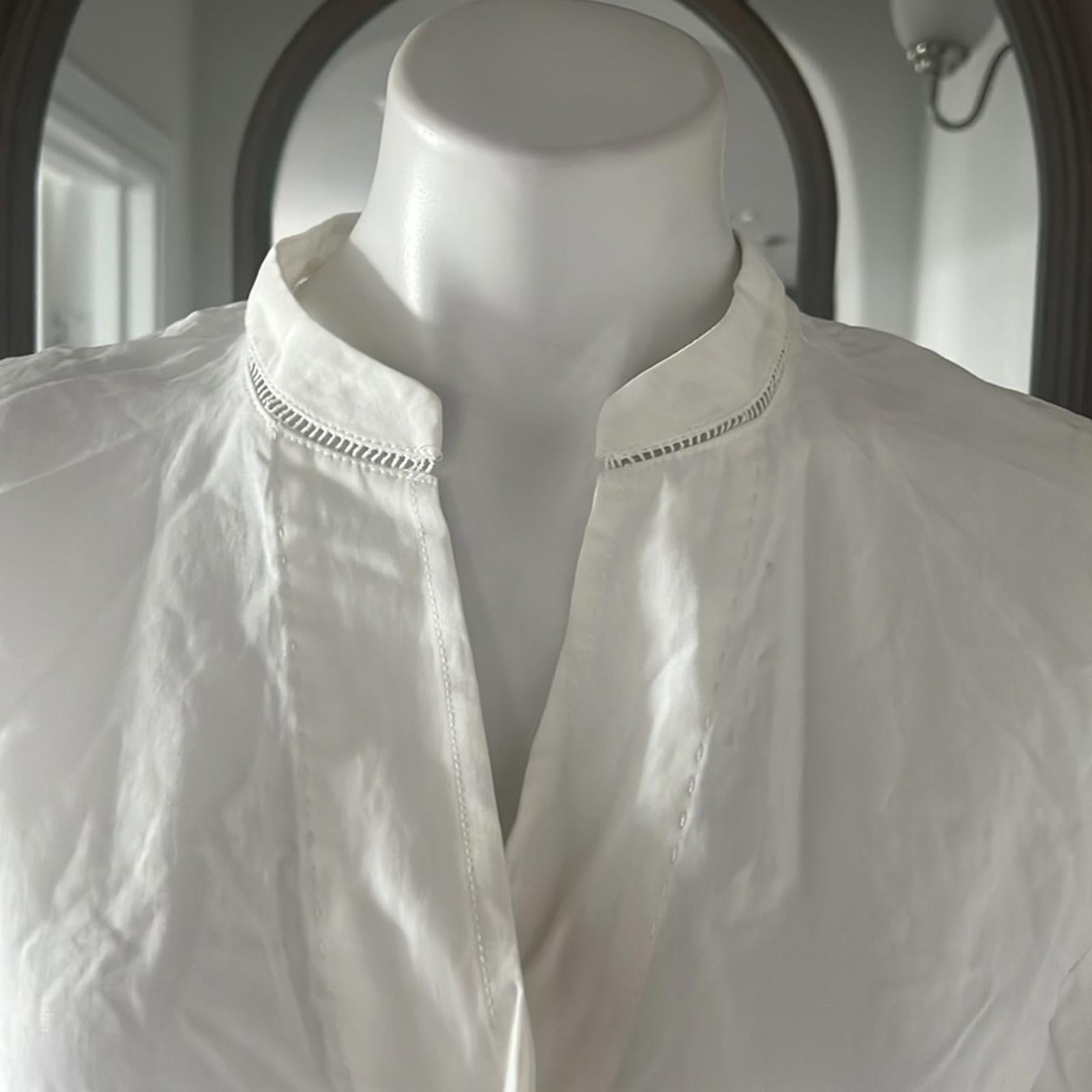 Kobi Halperin Marion Blouse in White, Size S NEW w/Tag $298