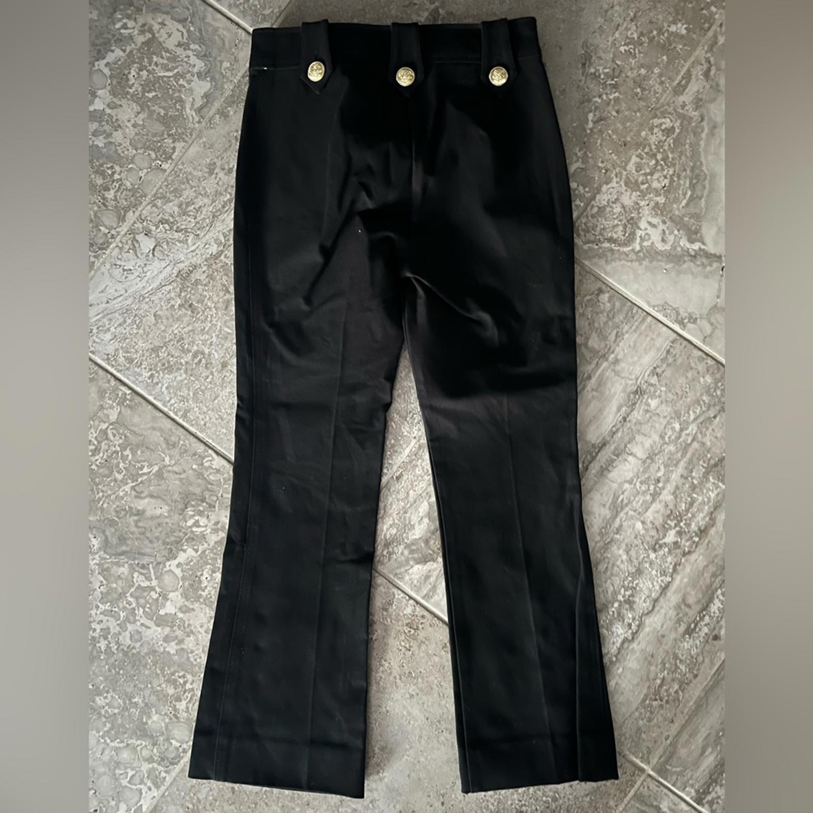 Derek Lam 10 Crosby Robertson High Waisted Crop Flare Pants, Size 4 New w/Tag