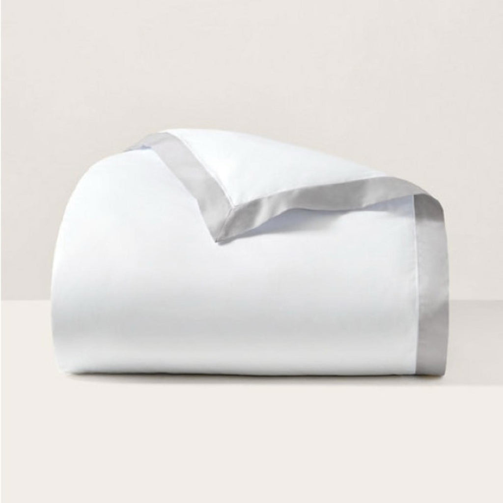 Ralph Lauren RL Organic Sateen Border Duvet Cover, Twin New w/Tag Retail $330