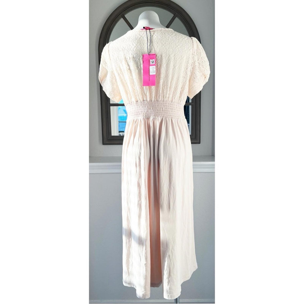 Betsey Johnson Mosaic Lace Midi Dress, Size XL New w/Tag
