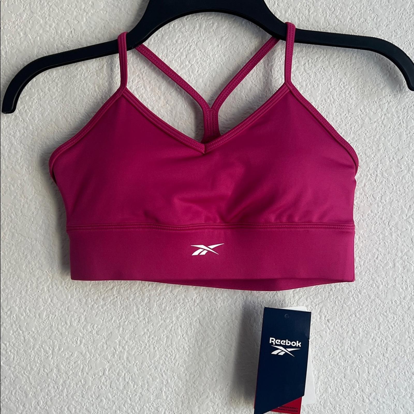 Reebok Workout Ready Sports Bra, ID Train Tri-Back Bra, Size S, NWT
