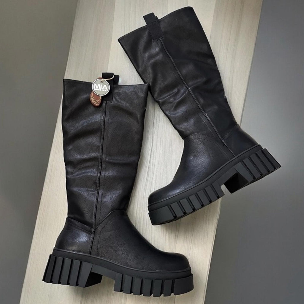 MIA Ry Lugsole Boots, Black Malta, Size 11 New w/Tag