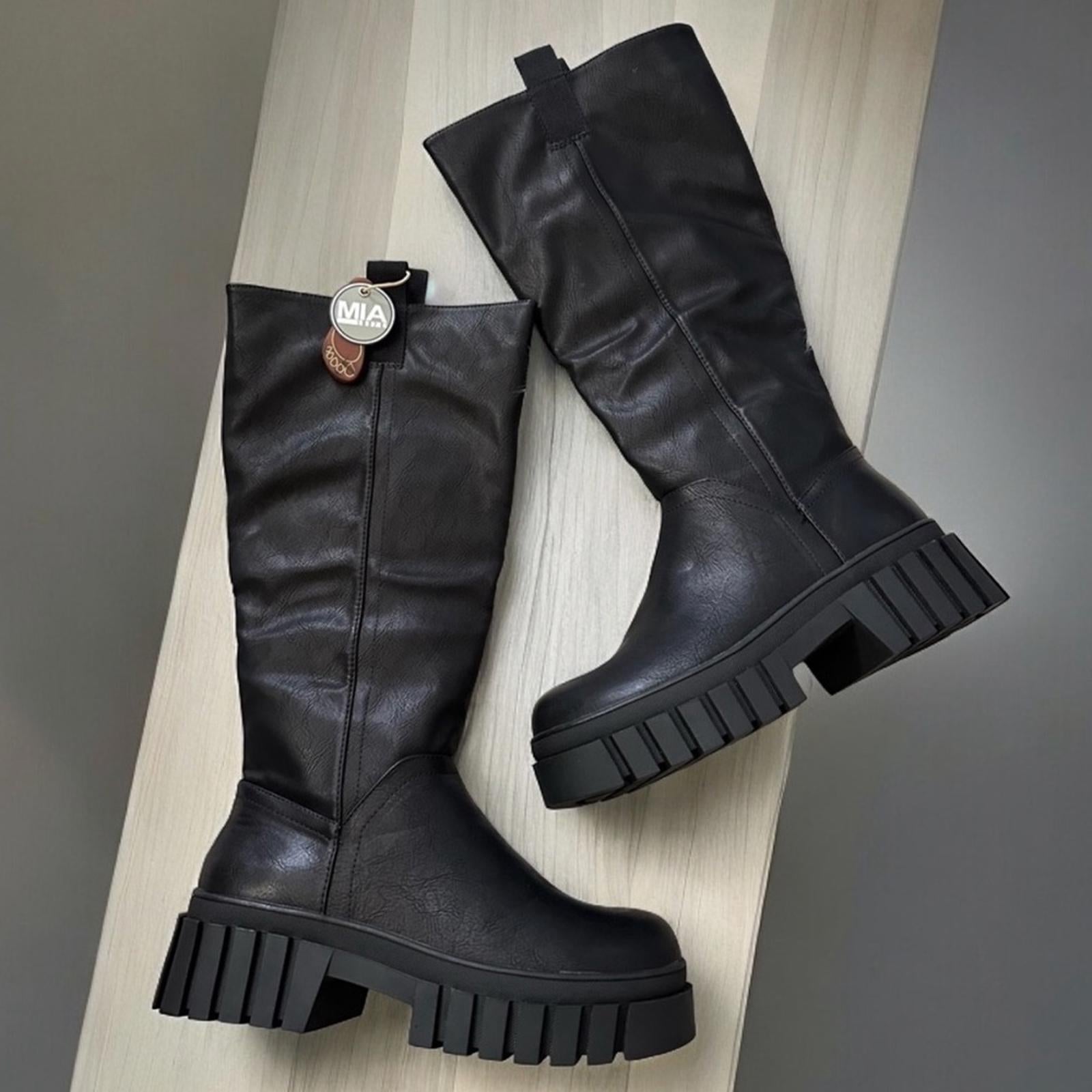 MIA Ry Lugsole Boots, Black Malta, Size 11 New w/Tag