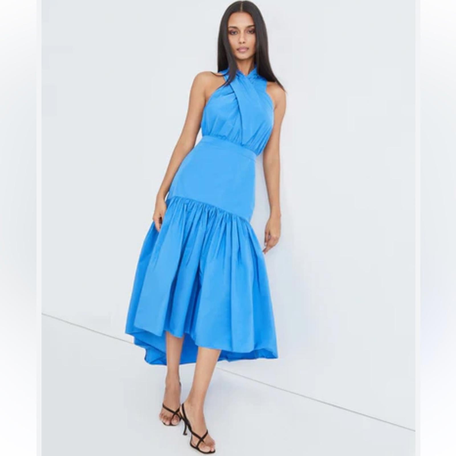 Veronica Beard Radley Halter Neck Hi-Low Dress Size 6, New w/Tag $498 SOLD OUT!