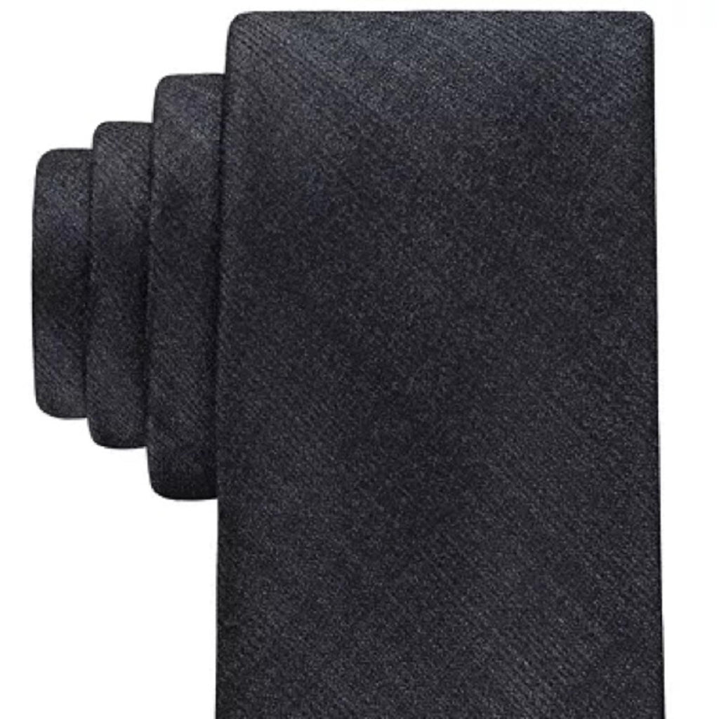 Calvin Klein Men's Canvas Solid Tie, One Size, NWT