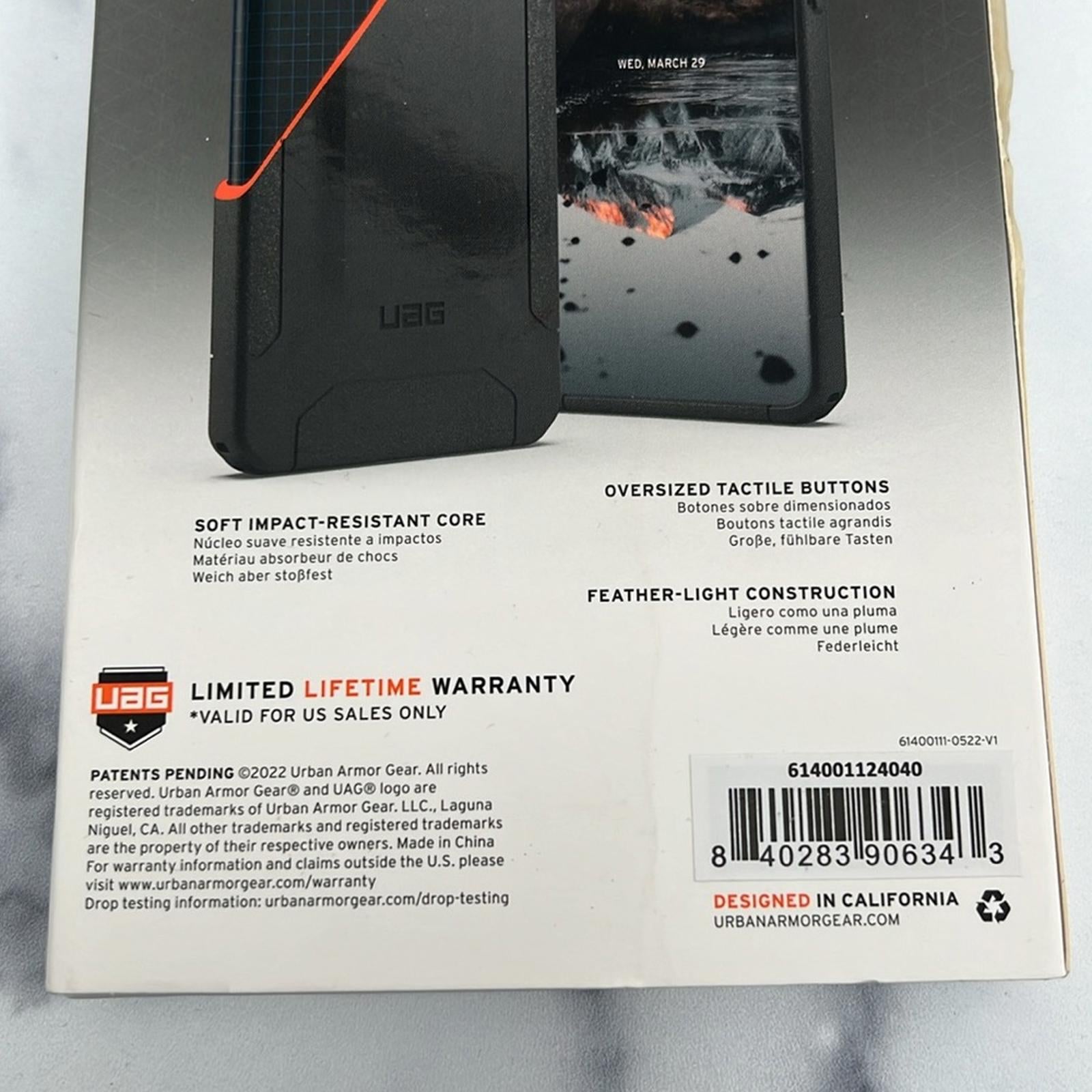 UAG Scout Series Case for Google Pixel 7 2022 in Black, New in Box