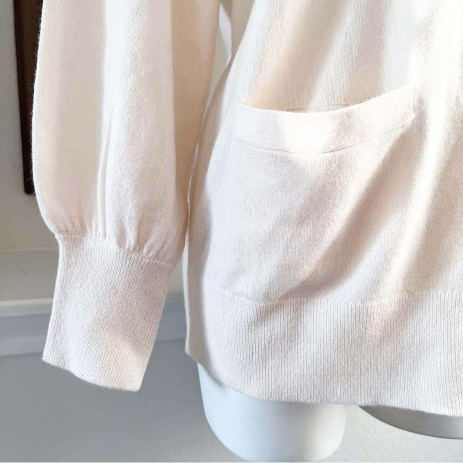 Lauren Ralph Lauren Cashmere Sweater, Winter Cream, Size M New w/Tag Retail $385