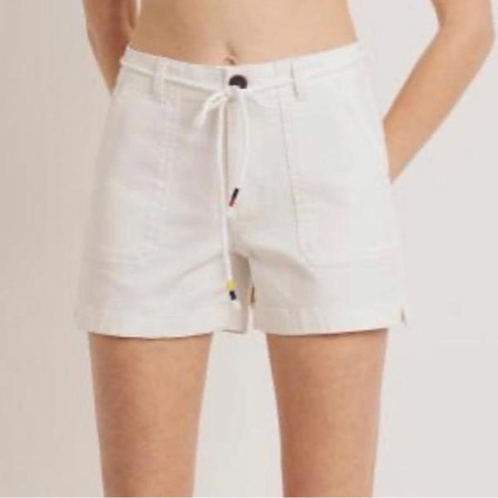 L.T.J Letter to Juliet Belted White Shorts, Size S New w/Tag