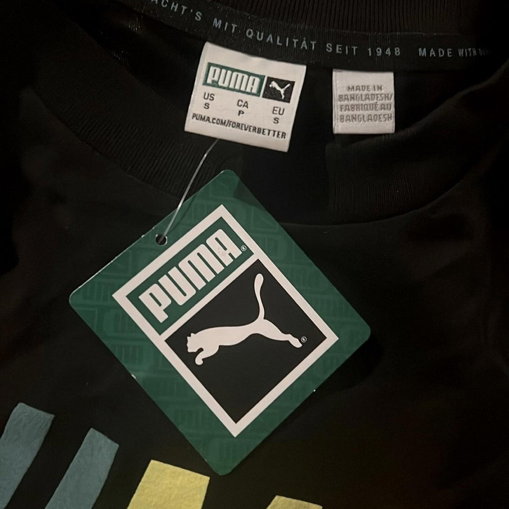 Puma SWXP Graphic Tee in Black, Size S New w/Tag SOLD OUT