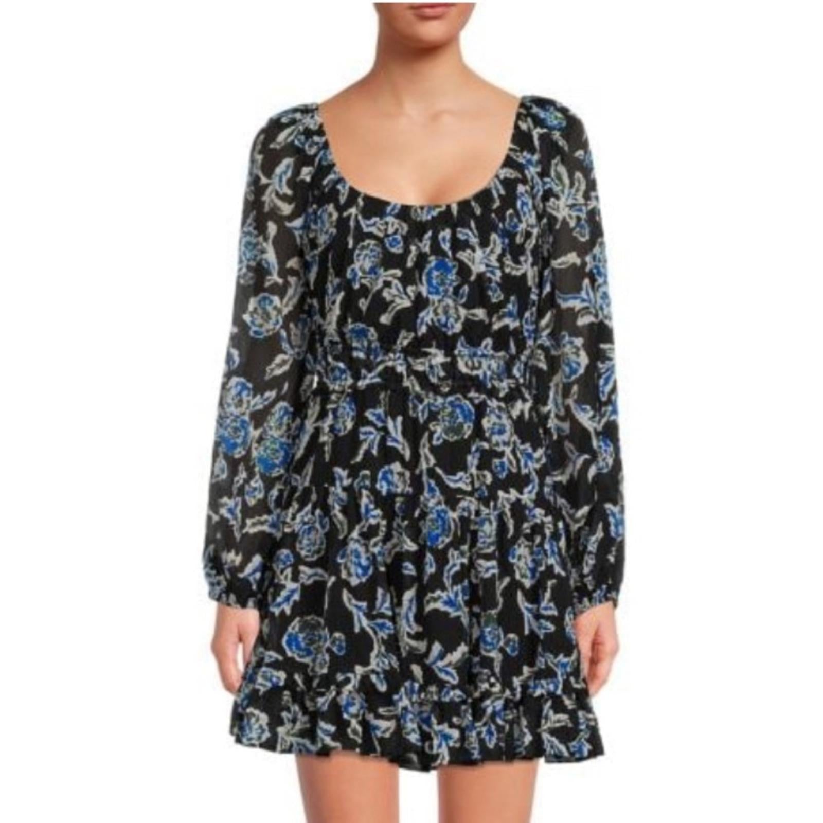 Tanya Taylor Edita Floral Silk Blend Fit & Flare Dress, Size 3X (22-24) NWT $465