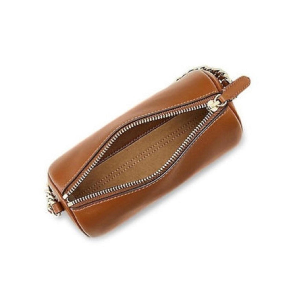 Lauren Ralph Lauren Emelia Shoulder Bag in TAN, Retail $250