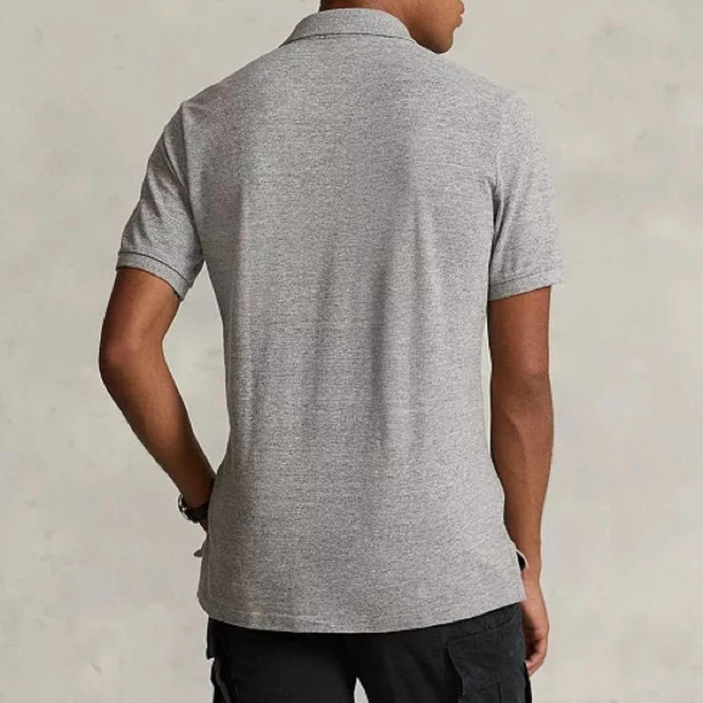 Polo Ralph Lauren Pima Soft Touch Polo Shirt in Heather Grey, Size L EXCELLENT